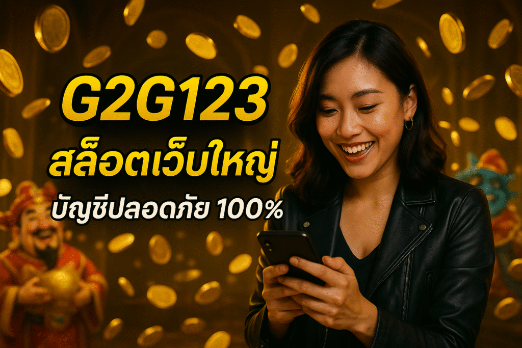 G2G123 สล็อตเว็บใหญ่ บัญชีปลอดภัย 100%
