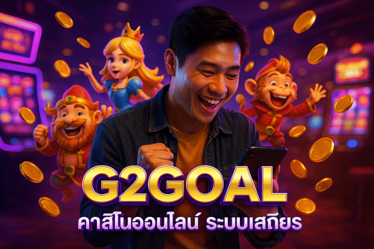 G2GOAL คาสิโนออนไลน์ ระบบเสถียร