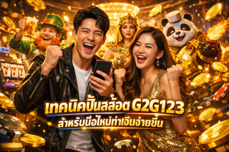 เทคนิคปั่นสล็อต G2G123 สำหรับมือใหม่ทำเงินง่ายขึ้น