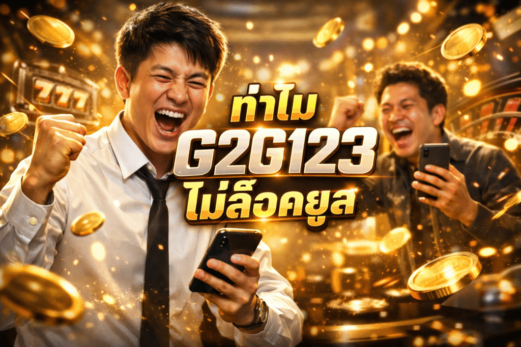 ทำไม G2G123 ไม่ล็อคยูส เปิดความจริงที่ผู้เล่นยืนยัน