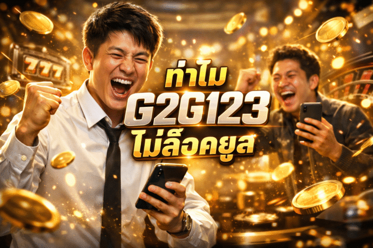 ทำไม G2G123 ไม่ล็อคยูส เปิดความจริงที่ผู้เล่นยืนยัน